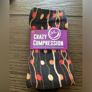 NEW Crazy Compression Socks L/XL